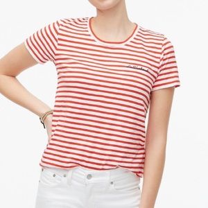 NWT J. Crew Le Weekend Tee